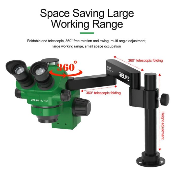 RELIFE RL-M28 STAND MICROSCOPE - Image 3