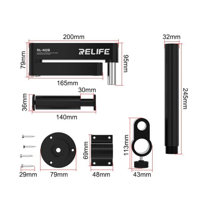 RELIFE RL-M28 STAND MICROSCOPE - Image 6