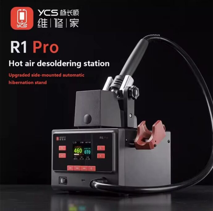 YCS R1 PRO INTELLIGENT SOLDERING STATION HOT AIR GUN1000W