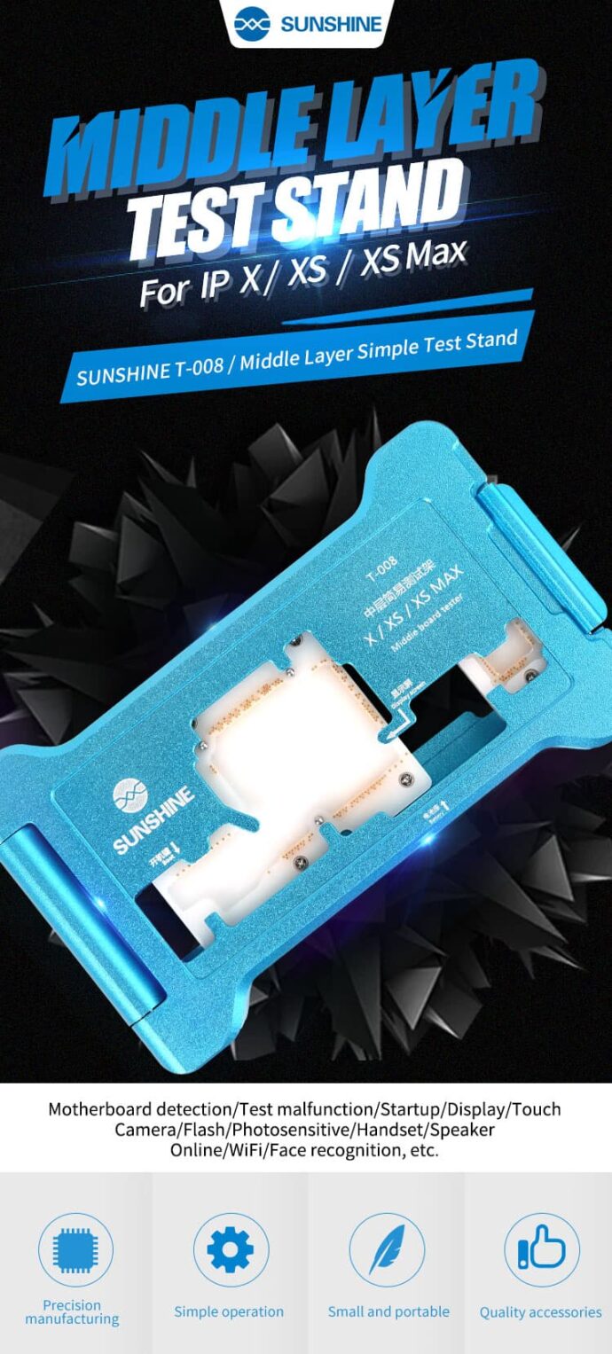 SUNSHINE T-008 ISOCKET TESTER FOR IPHONE X/XS/XSMAX - Image 2