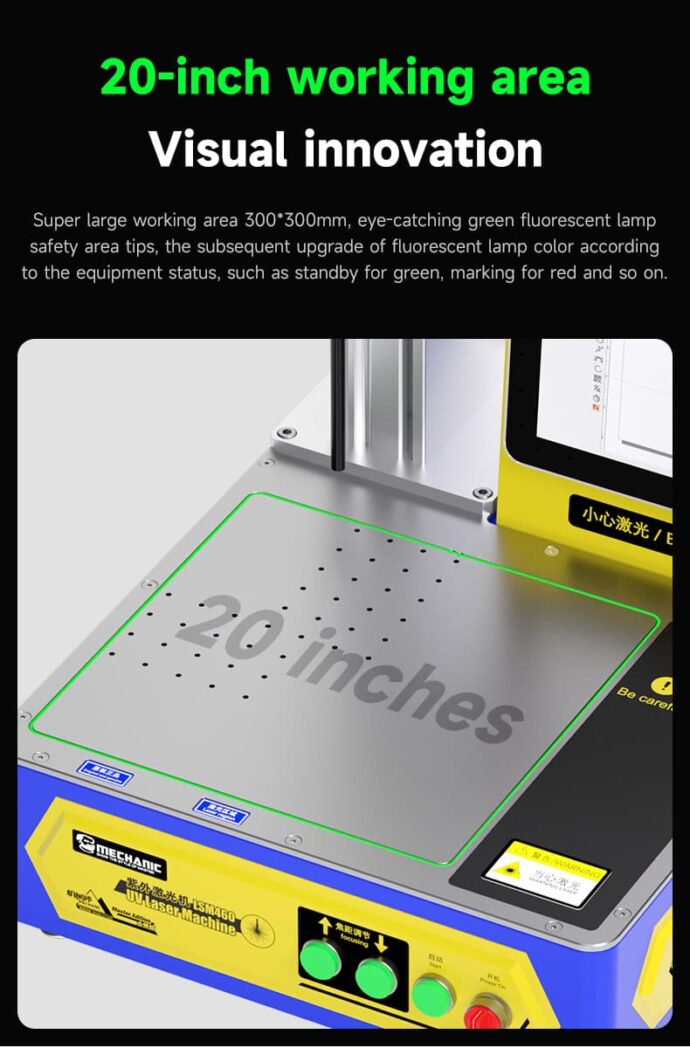 MECHANIC LSM460 SCREEN REMOVER MACHINE - Image 8