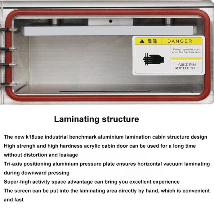 LAMINATING MACHINE HUATALEHON EDGE K18 - Image 6