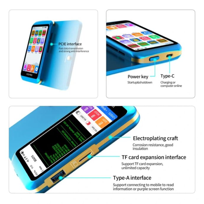 JCID V1S PRO PROGRAMMER NAND READ AND WRITE PURPLE SCREEN REPAIR FOR IPHONE - Image 5
