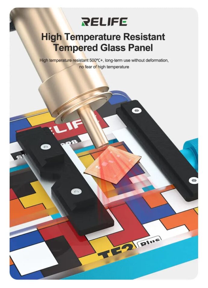 RELIFE TF2 PLUS GLASS FIXTURE FOR MOTHERBOARD / CPU / IC - Image 5