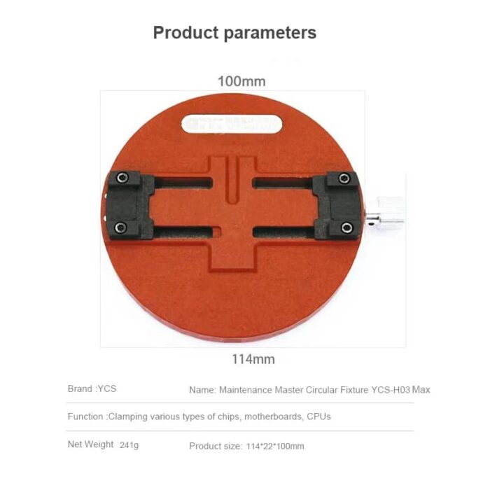 YCS H03 MAX HOLDER FIXTURE FOR MOTHERBOARD / CPU / IC - Image 3
