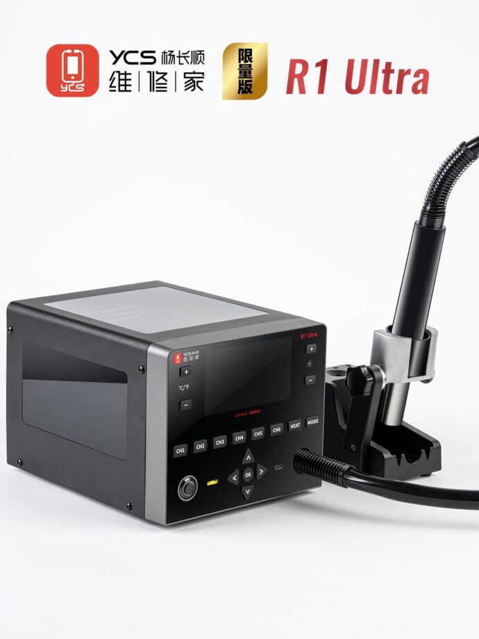 YCS R1 ULTRA 1450W HOT AIR GUN BGA REWORK STATION - Image 5