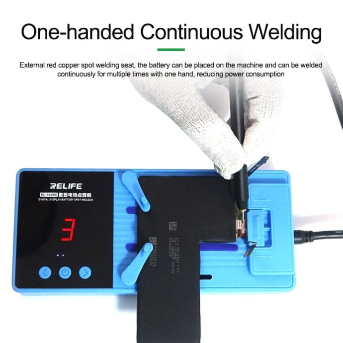RELIFE RL-936WE DIGITAL DISPLAY BATTERY SPOT WELDING MACHINE - Image 2