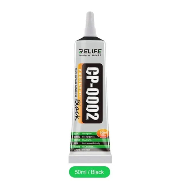 RELIFE CP-0002 MULTI-PURPOSE BLACK GLUE - 50ML