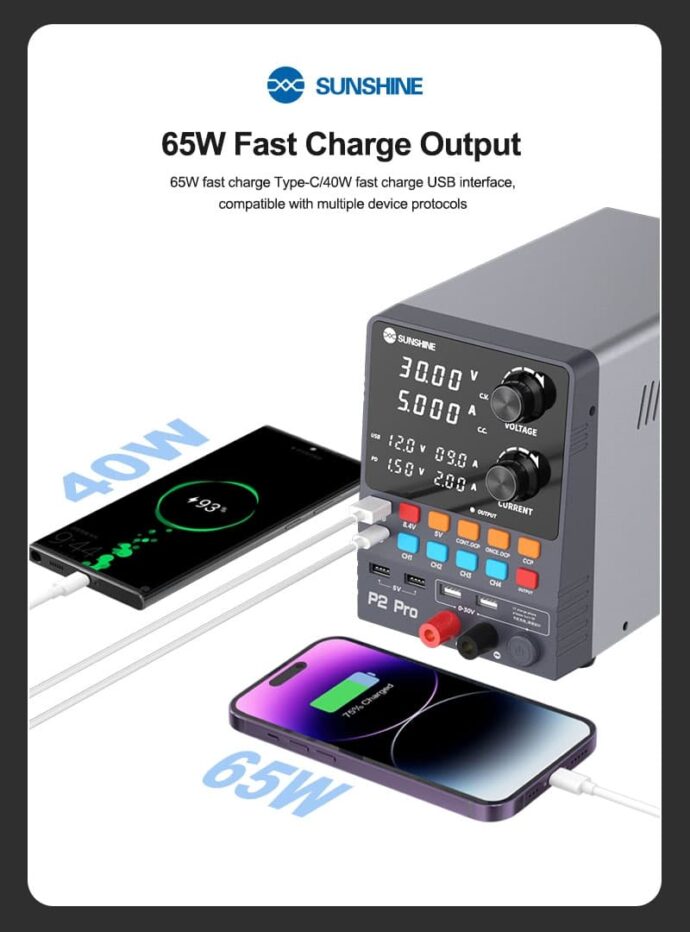 SUNSHINE P2 PRO DC POWER SUPPLY 30V 5A - Image 8