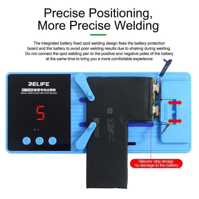 RELIFE RL-936WE DIGITAL DISPLAY BATTERY SPOT WELDING MACHINE - Image 3