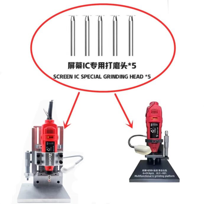 G+OCA PRO XLZ-001 MULTIFUNCTIONAL SCREEN IC AND CAMERA OUTER IRON RING GRINDING PLATFORM FOR IPHONE - Image 5
