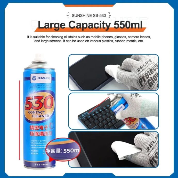 SUNSHINE 530 CONTACT CLEANER - Image 2