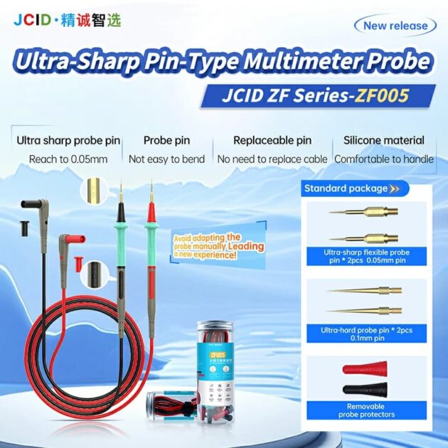 JCID ULTRA SHARP PIN TYPE MULTIMETER PROBE