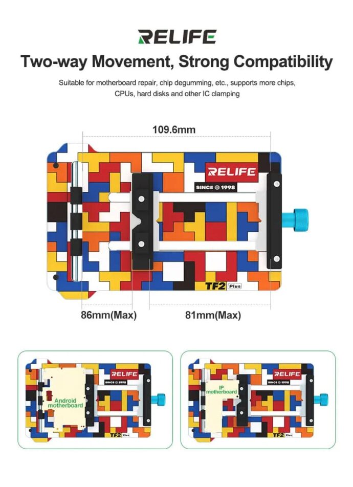 RELIFE TF2 PLUS GLASS FIXTURE FOR MOTHERBOARD / CPU / IC - Image 6