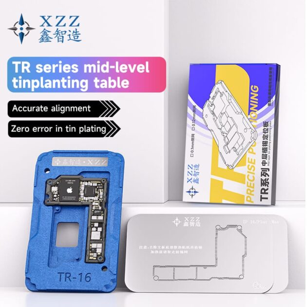XZZ TR16 REBALLING PLATFORM WITH STENCIL FOR IPHONE 16 SERIES
