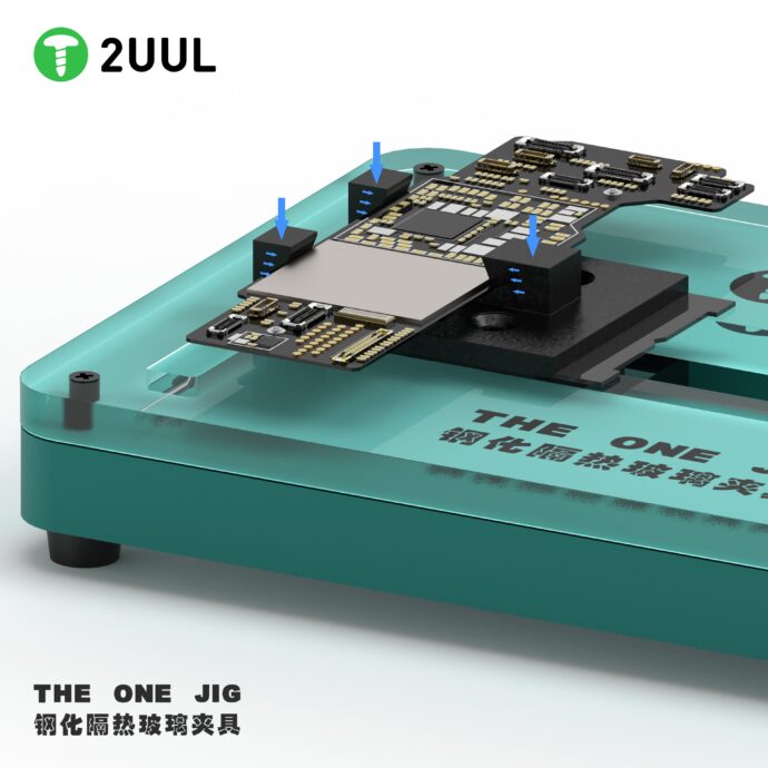 2UUL BH03 GLASS FIXTURE FOR MOTHERBOARD / CPU / IC - Image 2