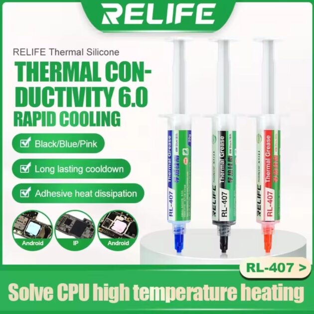 RELIFE RL-407 THERMAL SILICONE 6W / 20G