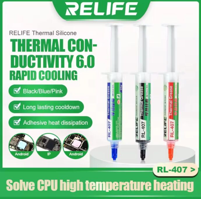 RELIFE RL-407 THERMAL SILICONE 6W / 20G