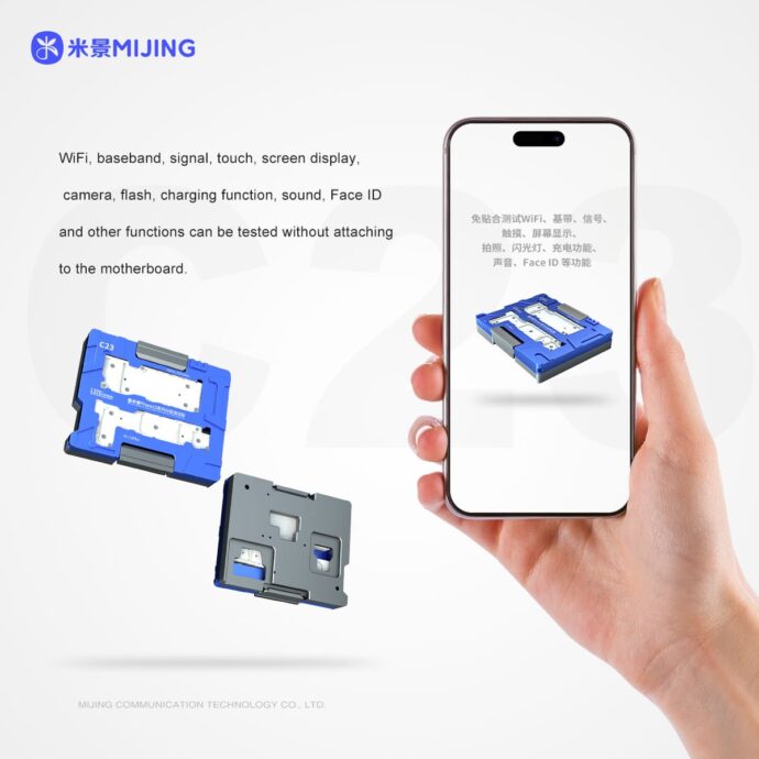 MIJING C23 ISOCKET TESTER FOR IPHONE 15/15PLUS/15PRO/15PROMAX - Image 4