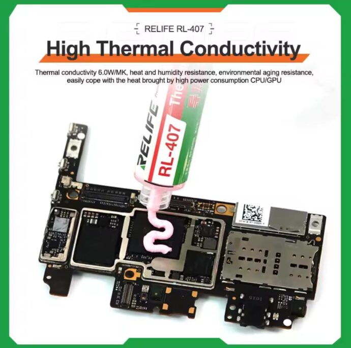 RELIFE RL-407 THERMAL SILICONE 6W / 20G - Image 3