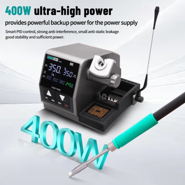 SUGON T61 400W SMD CONSTANT TEMPERATURE SOLDERING STATION COMPATIBLE WITH  210 / 245 / 470 HANDLE
