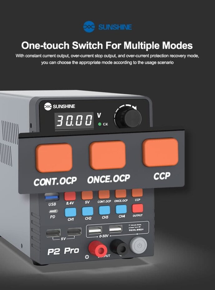 SUNSHINE P2 PRO DC POWER SUPPLY 30V 5A - Image 7