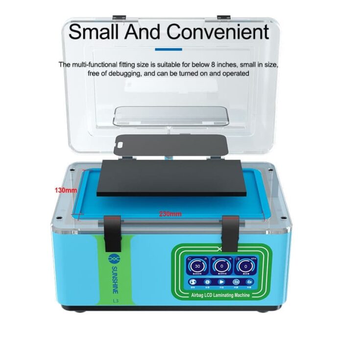 LAMINATING MACHINE SUNSHINE L3 + S-978C DEBUBBLE MACHINE - Image 6