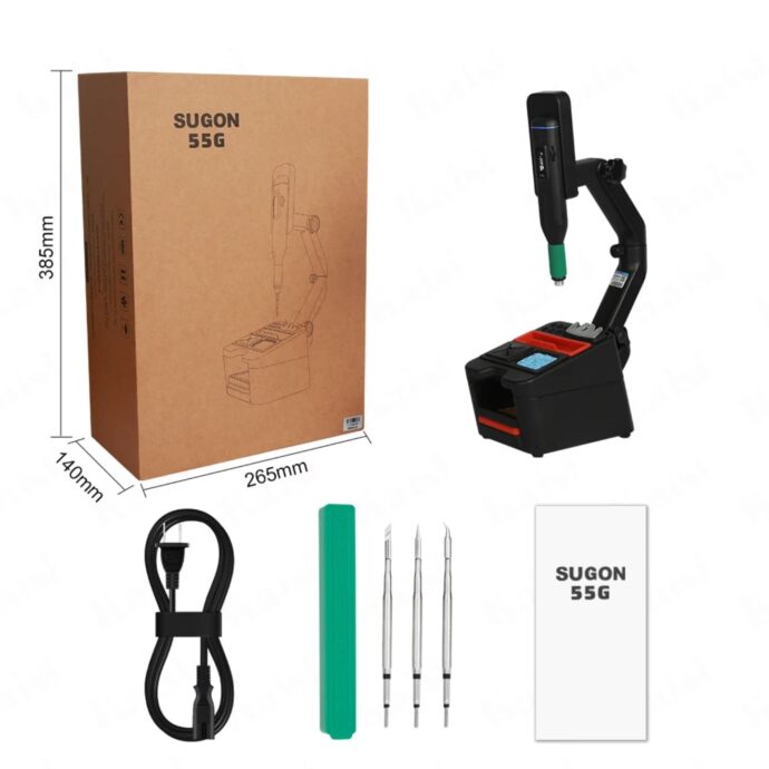 SUGON 55G PORTABLE MAGNETIC RECHARGEABLE SOLDERING STATION - Image 9