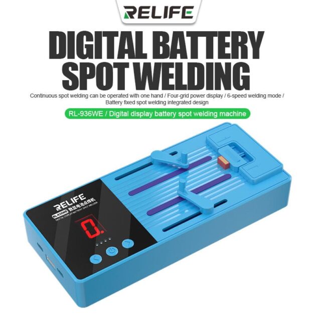 RELIFE RL-936WE DIGITAL DISPLAY BATTERY SPOT WELDING MACHINE