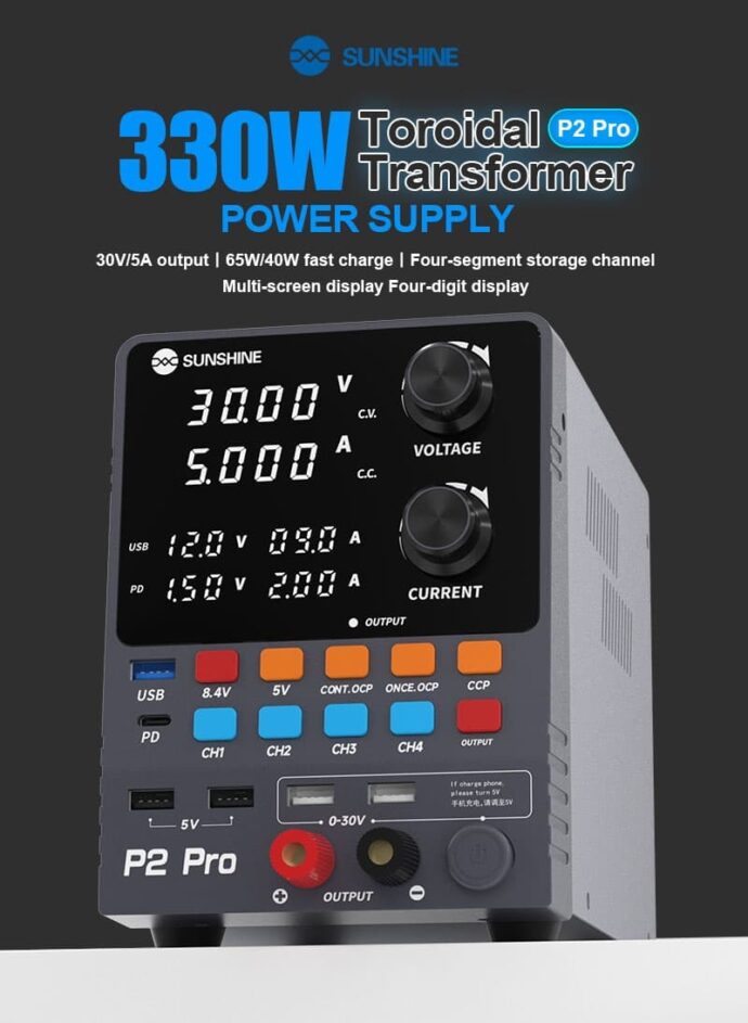 SUNSHINE P2 PRO DC POWER SUPPLY 30V 5A - Image 2