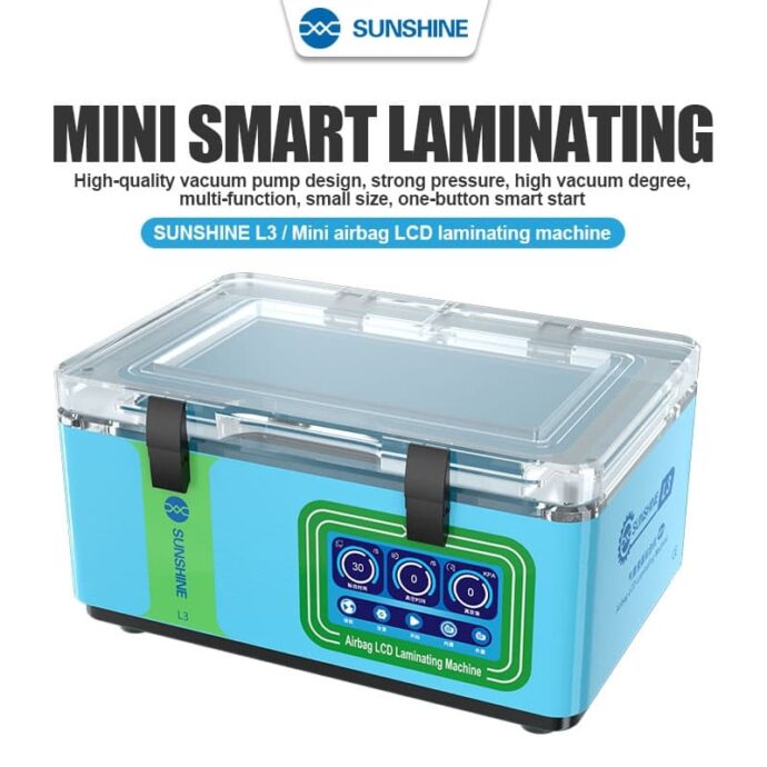 LAMINATING MACHINE SUNSHINE L3 + S-978C DEBUBBLE MACHINE - Image 2