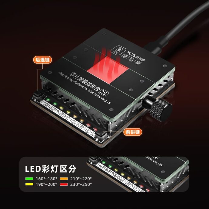 YCS 2S CHIP GLUE REMOVAL AND HEATING PLATFORM - Image 4