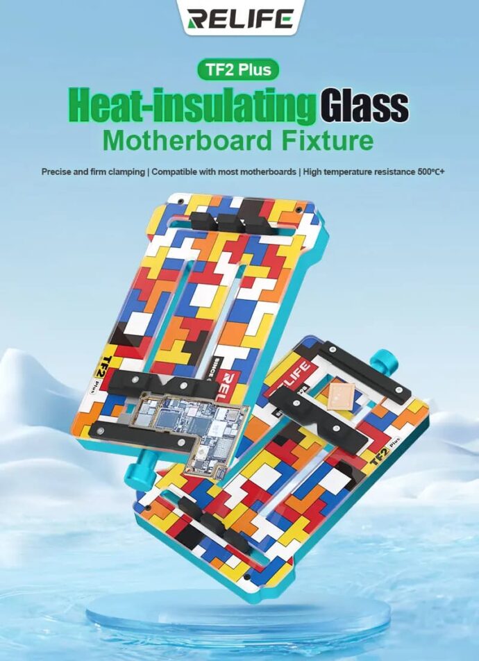 RELIFE TF2 PLUS GLASS FIXTURE FOR MOTHERBOARD / CPU / IC - Image 2