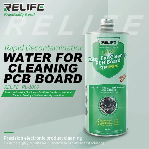 RELIFE RL-1000 WATER FOR PCB CLEANING 1L