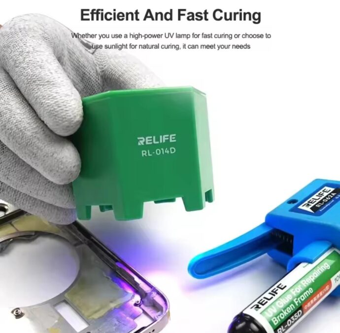 RELIFE RL-035D UV GLUE TO REPAIR BROKEN FRAME - Image 4