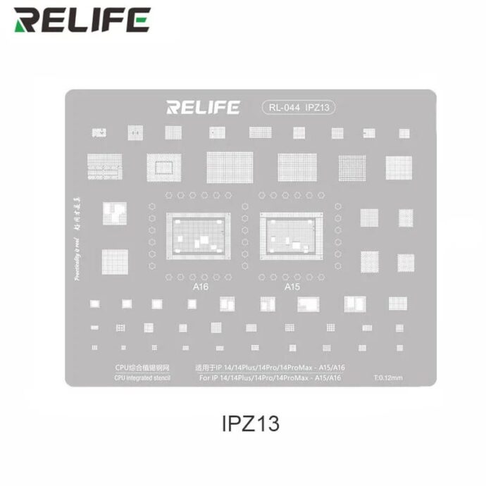 RELIFE RL-044 STENCIL IPHONE IPZ13 14/14PLUS/14PRO/14PROMAX