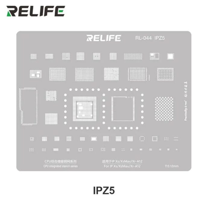 RELIFE RL-044 STENCIL IPHONE IPZ5 X/XS/XR/XSMAX