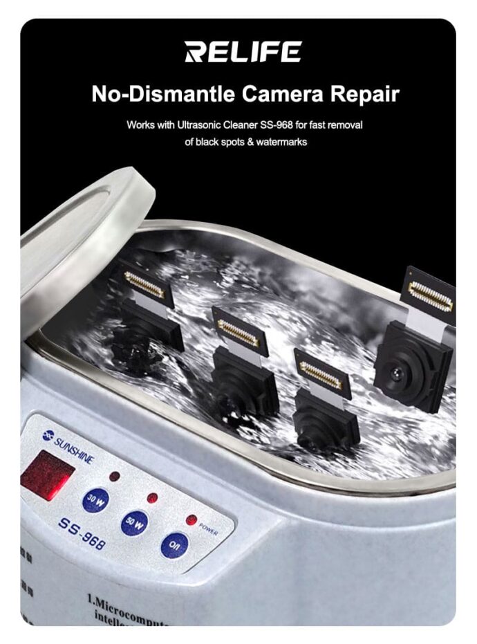 RELIFE RL-558 CAMERA NO-DISASSEMBLY CLEANING CONCENTRATE QUICKLY REMOVES BLACK SPOTS - Image 4