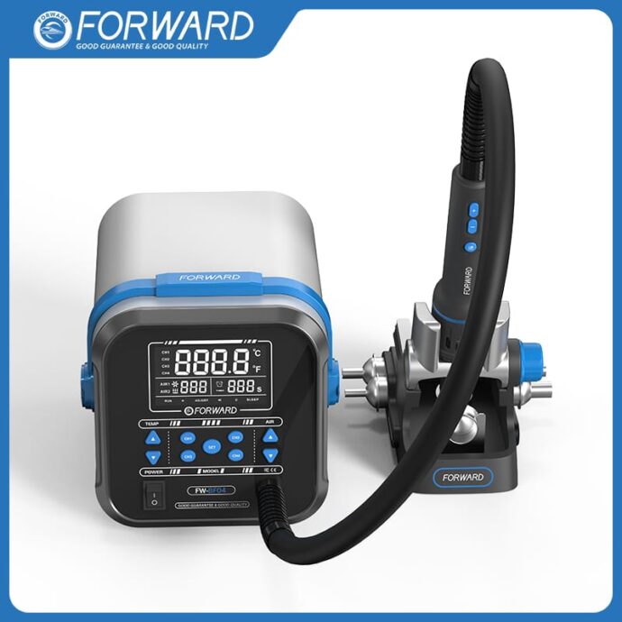FORWARD FW-BF04 1300W PRECISE TEMPERATURE CONTROL HOT AIR DESOLDERING STATION - Image 2