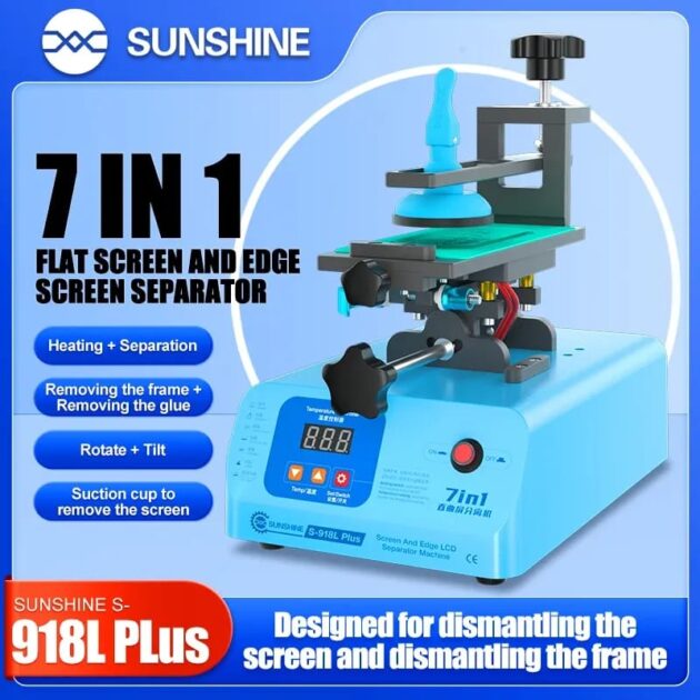 SUNSHINE SS-918L PLUS 7 IN 1 EDGE SCREEN SEPARATOR