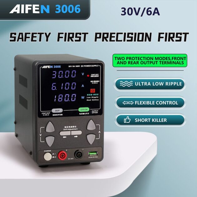 AIFEN 3006 DC POWER SUPPLY 30V 6A