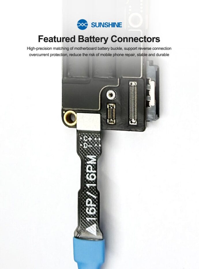 SUNSHINE SS-905 SE IPHONE SERIES POWER CABLE FOR IPHONE 6G TO 16PM / SE2 - Image 5
