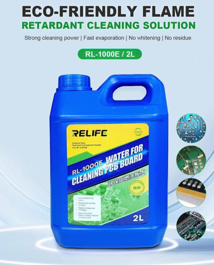RELIFE RL-1000E WATER FOR CLEANING PCB BOARD 2L - Image 2