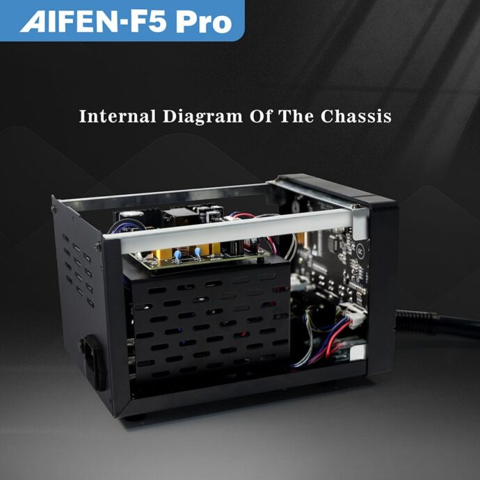 AIFEN F5 PRO INTELLIGENT REWORK STATION 1000W HOT AIR GUN - Image 5