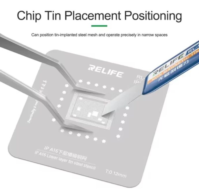 RELIFE ST-20 PRECISION TWEEZERS FOR CHIP PLACEMENT - Image 2