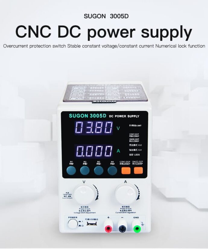 SUGON 3005D DC POWER SUPPLY 30V 5A - Image 8