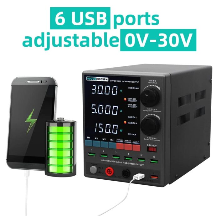 SUGON 3005PM DC POWER SUPPLY 30V 5A - Image 2