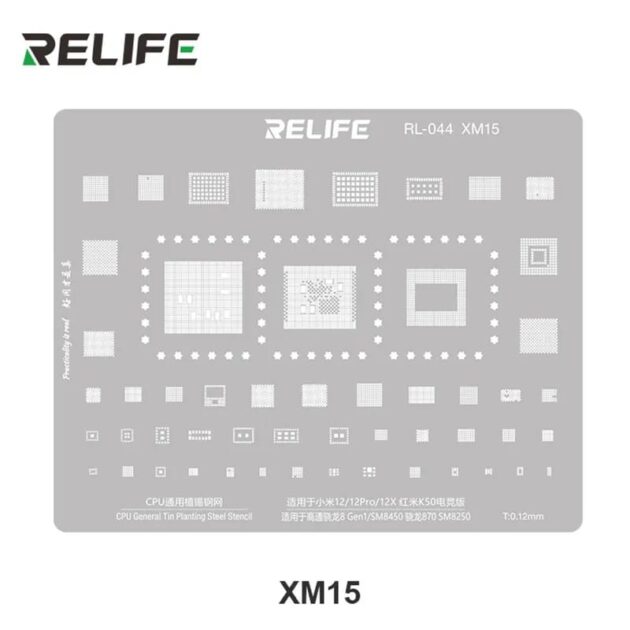 RELIFE RL-044 STENCIL XIAOMI XM15