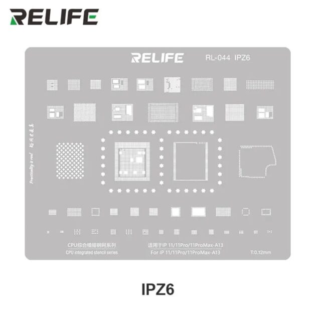 RELIFE RL-044 STENCIL IPHONE IPZ6 11/11PRO/11PROMAX