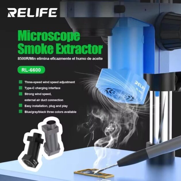 RELIFE RL-6600 MICROSCOPE SMOKE EXTRACTOR